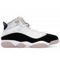 Jordan 6 Rings White Fossil Stone Black