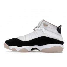 Jordan 6 Rings White Fossil Stone Black