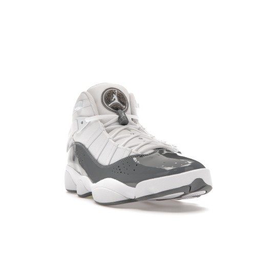 Кроссы Jordan 6 Rings White Cool Grey - мужская сетка размеров