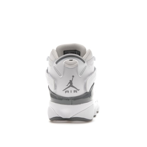 Кроссы Jordan 6 Rings White Cool Grey - мужская сетка размеров