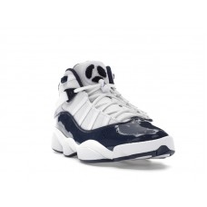 Jordan 6 Rings White Midnight Navy