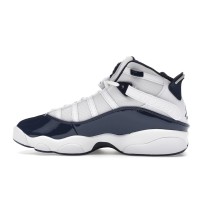 Jordan 6 Rings White Midnight Navy