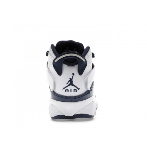 Air Jordan 6 Rings Midnight Navy - мужская сетка размеров