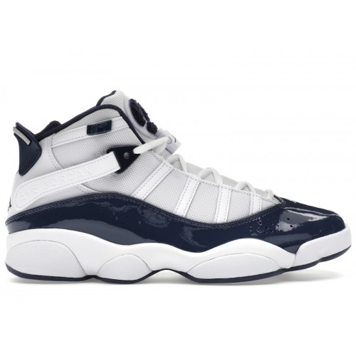 Air Jordan 6 Rings Midnight Navy - мужская сетка размеров