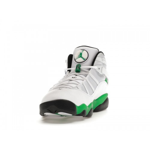 Air Jordan 6 Rings White Lucky Green - мужская сетка размеров