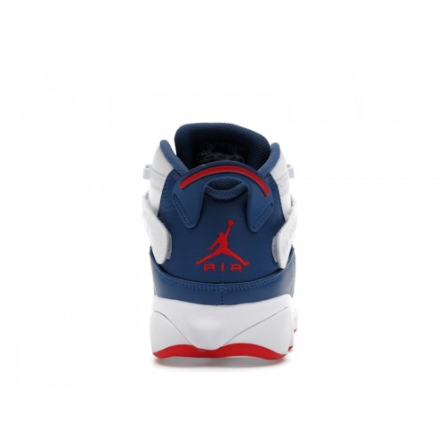 Air Jordan 6 Rings True Blue - мужская сетка размеров