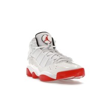 Jordan 6 Rings White University Red Black