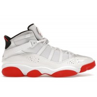 Jordan 6 Rings White University Red Black