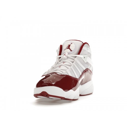 Air Jordan 6 Rings Team Red - мужская сетка размеров Air Jordan 6 Rings Team Red - мужская сетка размеров
