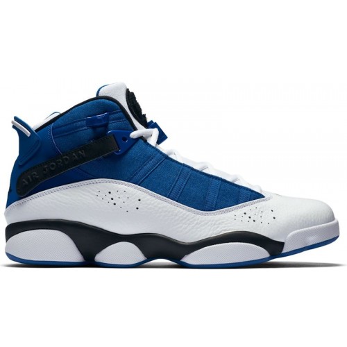 Air Jordan 6 Rings Team Royal - мужская сетка размеров