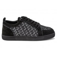 Christian Louboutin Rantulow Orlato Flat Black White