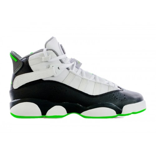 Air Jordan 6 Rings GS Altitude Green - подростковая сетка размеров