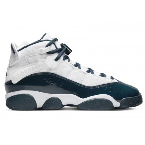 Air Jordan 6 Rings GS Armory Navy - подростковая сетка размеров