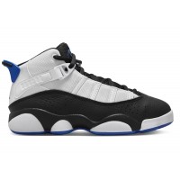 Детские Jordan 6 Rings White Black Game Royal (PS)