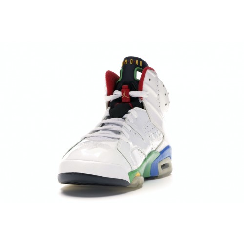 Кроссы Jordan 6 Retro Olympic Flag Beijing - мужская сетка размеров