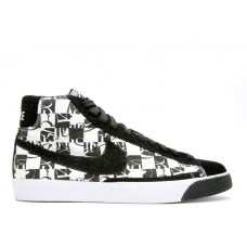 Мужские кроссовки Nike SB Blazer Stussy Neighborhood Black