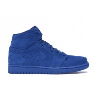 Кроссовки Jordan 1 Retro Blue Suede