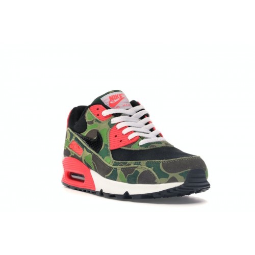 Кроссы Nike Air Max 90 atmos Duck Camo - мужская сетка размеров