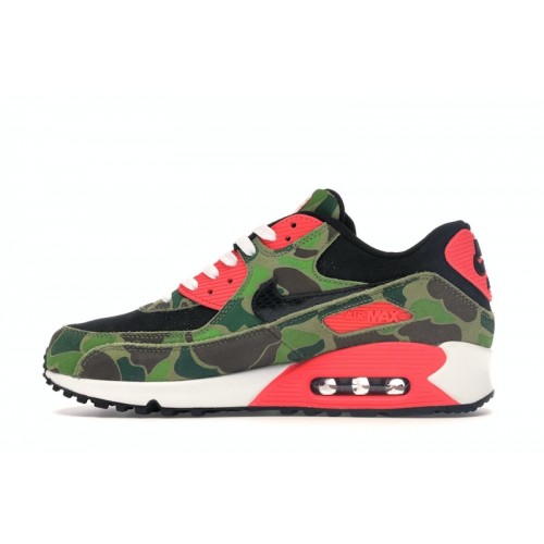 Кроссы Nike Air Max 90 atmos Duck Camo - мужская сетка размеров