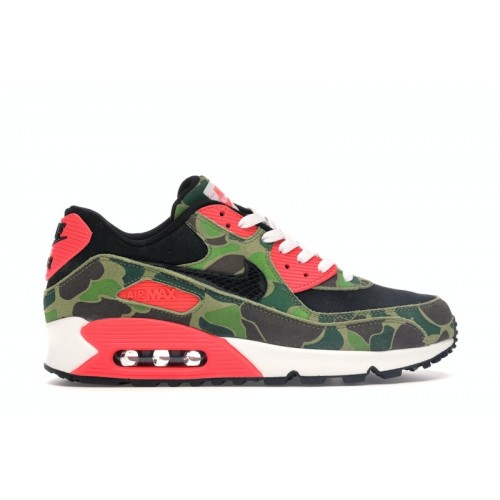 Кроссы Nike Air Max 90 atmos Duck Camo - мужская сетка размеров