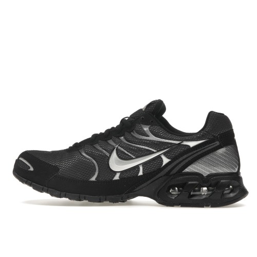 Кроссы Nike Air Max Torch 4 Black Silver - мужская сетка размеров