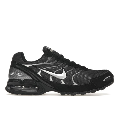 Кроссы Nike Air Max Torch 4 Black Silver - мужская сетка размеров