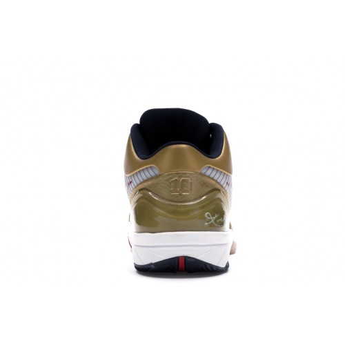 Кроссы Nike Kobe 4 Gold Medal - мужская сетка размеров