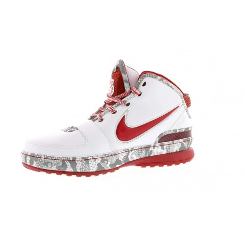 Кроссы Nike LeBron 6 Ohio State - мужская сетка размеров
