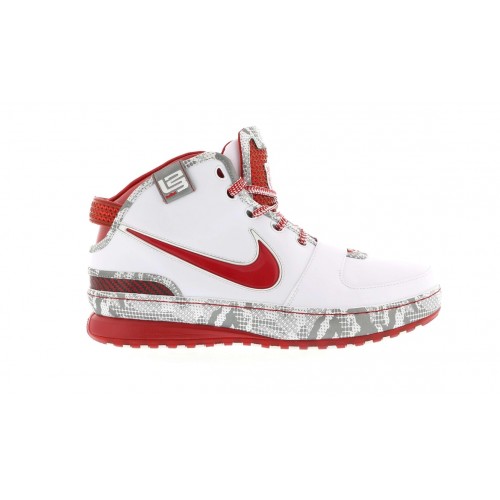 Кроссы Nike LeBron 6 Ohio State - мужская сетка размеров