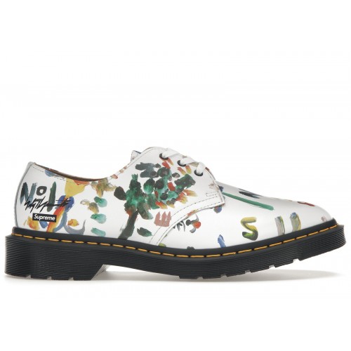 Dr. Martens 1461 3-Eye Supreme Yohji Yamamoto White - мужская сетка размеров