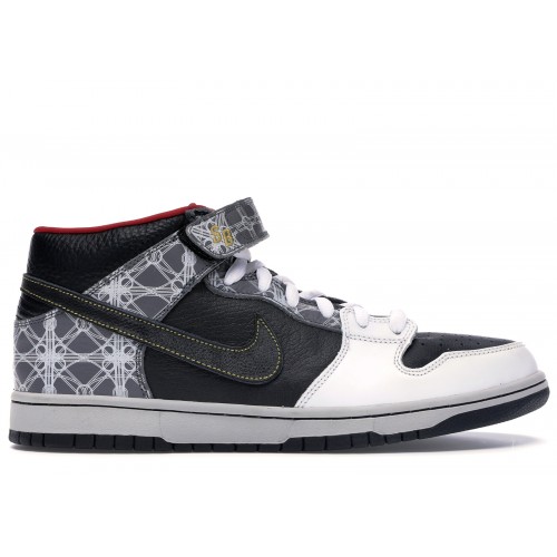 Кроссы Nike SB Dunk Mid Beijing Triumvir Fly - мужская сетка размеров