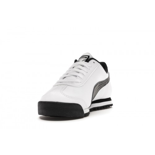 Кроссы Puma Roma Basic White - мужская сетка размеров