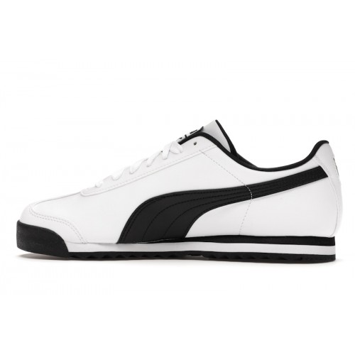 Кроссы Puma Roma Basic White - мужская сетка размеров