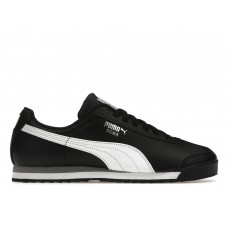 Кроссовки Puma Roma Basic Black-White-Puma Silver