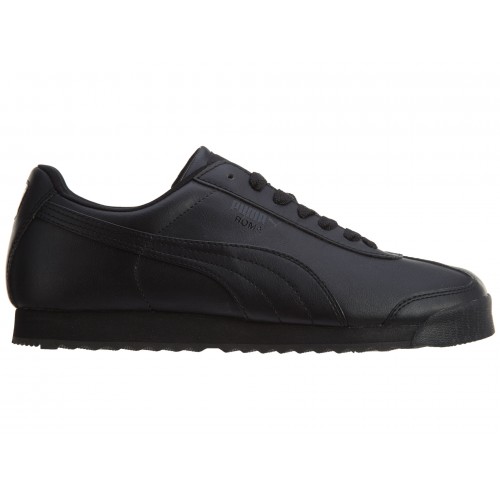 Кроссы Puma Roma Basic Black/Black - мужская сетка размеров