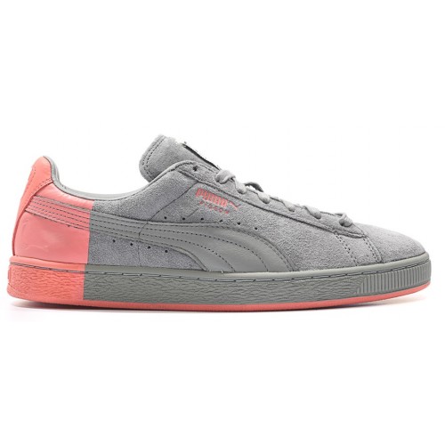 Кеды Puma Suede Grey Staple Pigeon - мужская сетка размеров