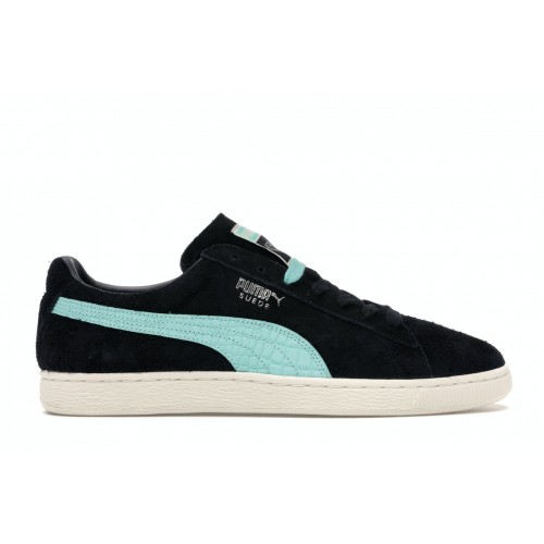 Кроссы Puma Suede Diamond Supply Co. Black - мужская сетка размеров