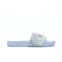 Женские кроссовки Puma Fur Slide Rihanna Fenty Cool Blue (W)