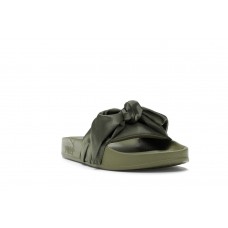 Женские кроссовки Puma Bow Slide Rihanna Fenty Olive (W)