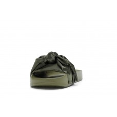 Женские кроссовки Puma Bow Slide Rihanna Fenty Olive (W)