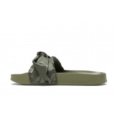 Женские кроссовки Puma Bow Slide Rihanna Fenty Olive (W)