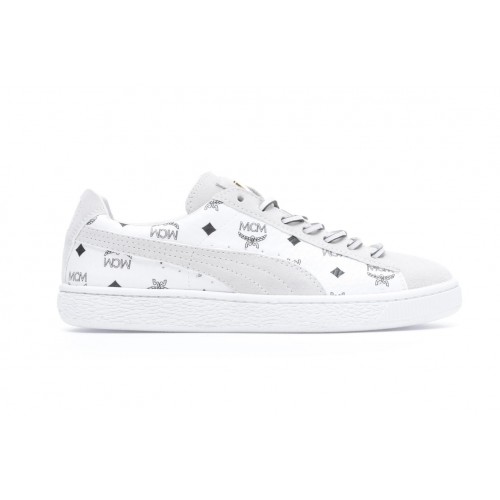 Кеды Puma Suede Classic MCM (White) - мужская сетка размеров