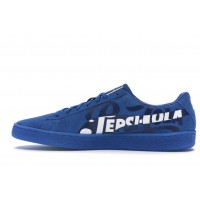 Кроссовки Puma Suede Pepsi Blue