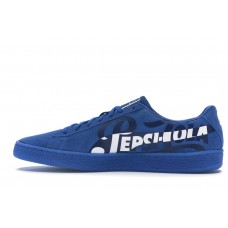 Кроссовки Puma Suede Pepsi Blue