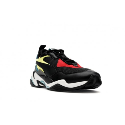 Кроссы Puma Thunder Spectra Black - мужская сетка размеров