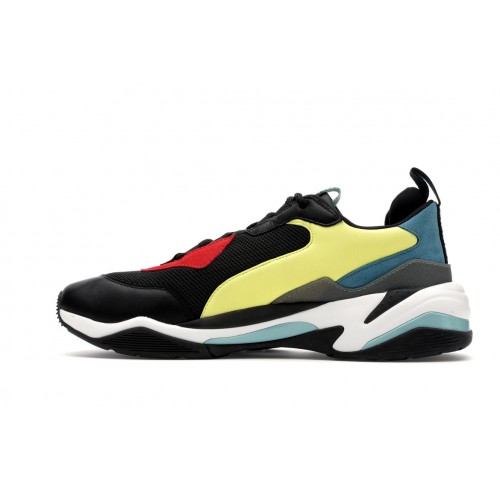 Кроссы Puma Thunder Spectra Black - мужская сетка размеров