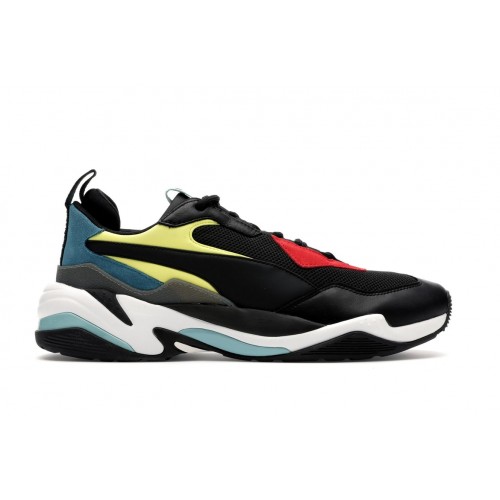 Кроссы Puma Thunder Spectra Black - мужская сетка размеров