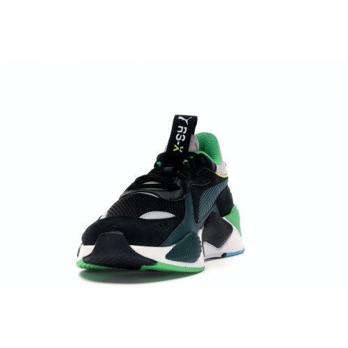 Кроссы Puma RS-X Toys Black - мужская сетка размеров