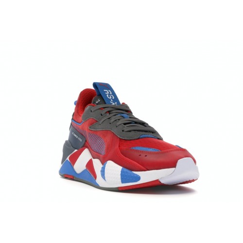 Кроссы Puma RS-X Retro Red Grey Indigo - мужская сетка размеров