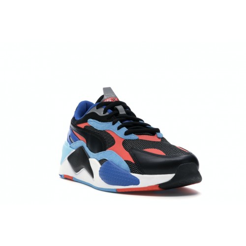 Кроссы Puma RS-X3 Level Up Black - мужская сетка размеров